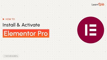 How to Install Elementor & Elementor Pro (Step-by-Step Tutorial for Beginners)