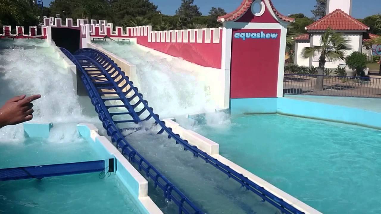 Aquashow water park quarteira YouTube