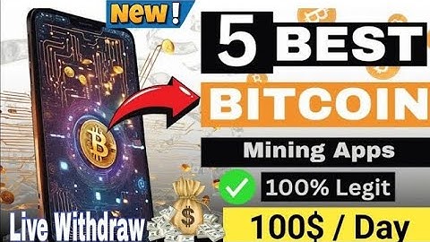 TOP Free 5 Bitcoin Mining Apps/Websites For Android and IOS!  | Bitcoin Mining 2025 | Live Withdraw