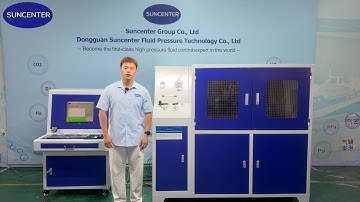 Suncenter High Pressure Computer Control Hydraulic Test Bench
