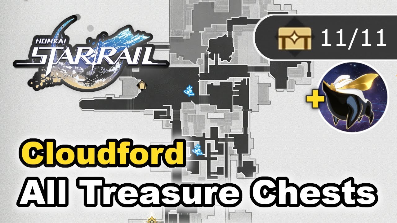 All chests in Cloudford in Honkai Star Rail: where to find