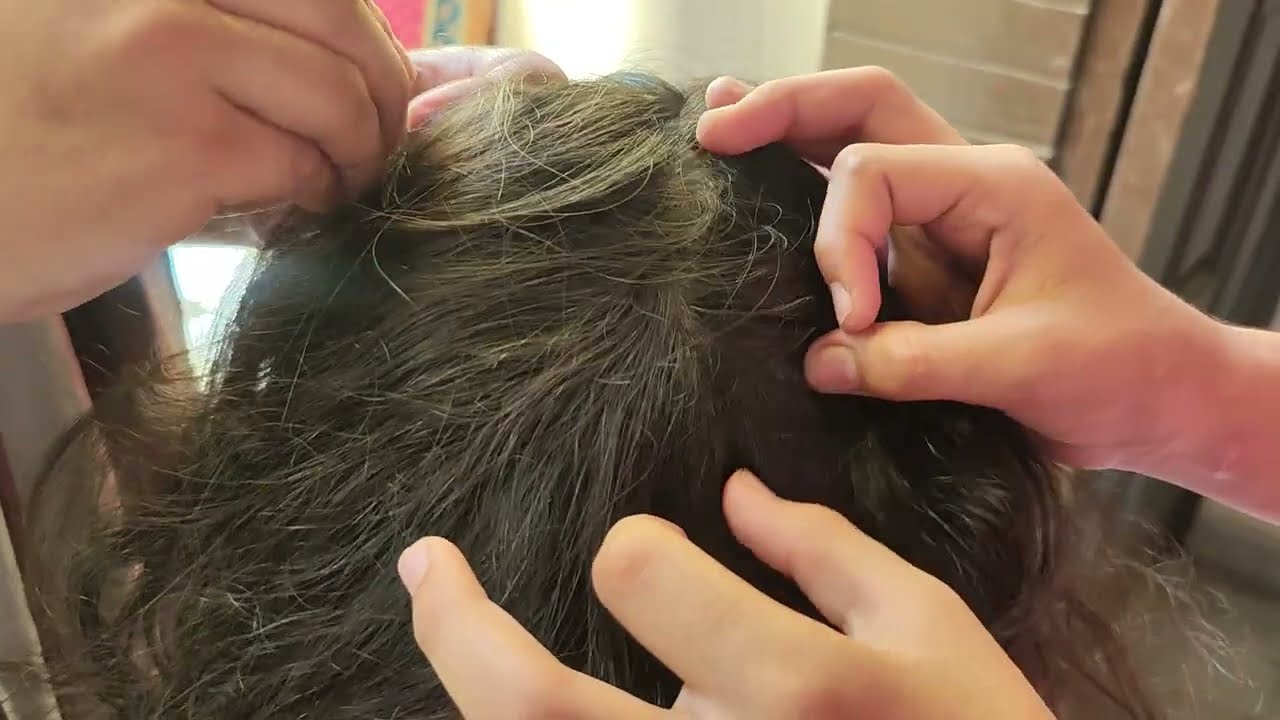 Слишком много вшей и яиц 🥚 убивают||ASMR Пакистан