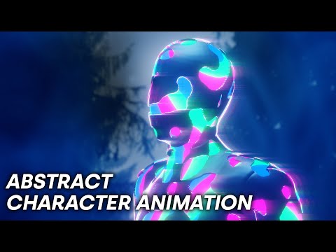 Easy Abstract Character Design in Eevee (Blender Tutorial)