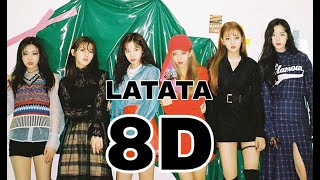 (G)I-DLE ((여자)아이들) _ LATATA 8d (use your headphones)