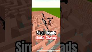 Siren Heads Brutal Chasing | Nextbot Online #gmod #garrysmod #sirenhead