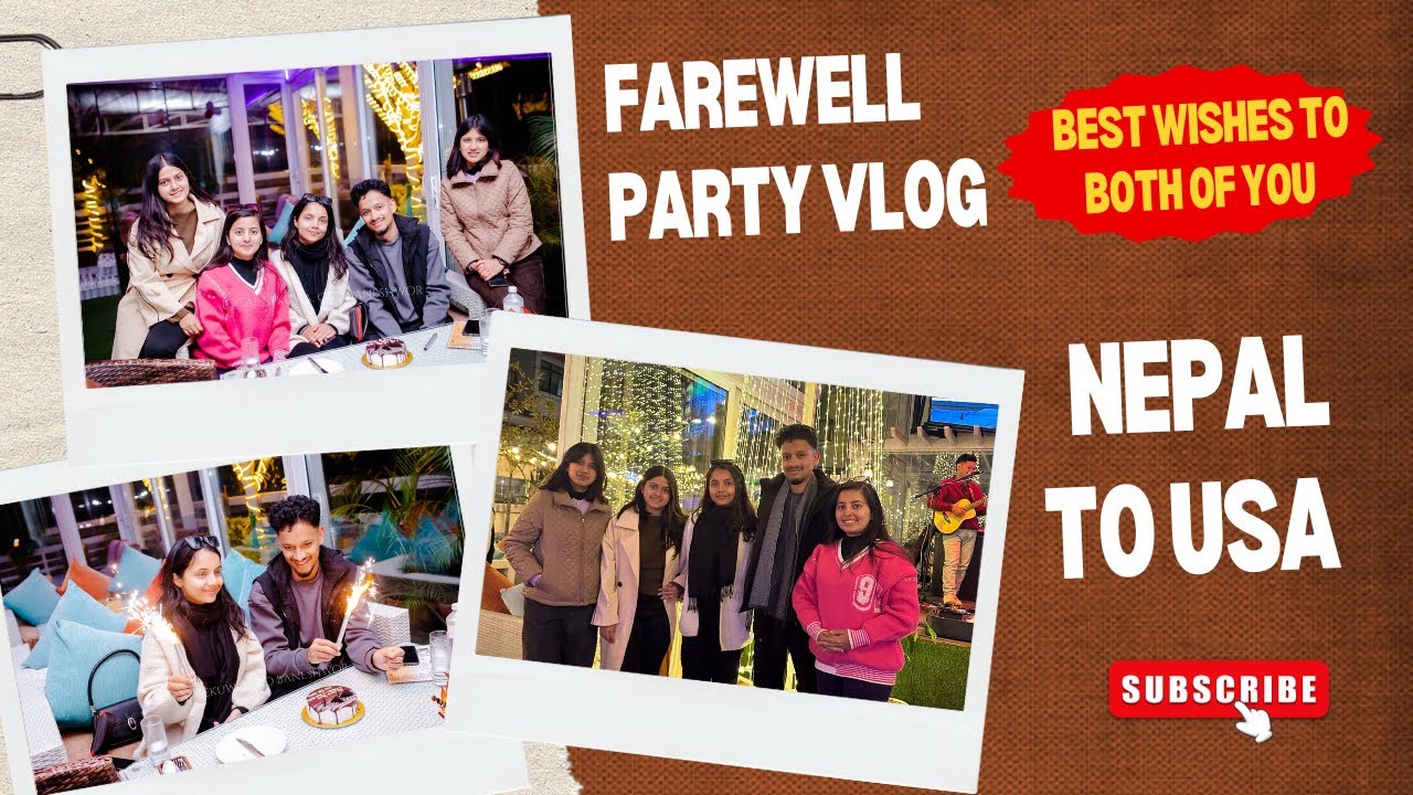 Farewell meet up || Congratulations both of you for your new journey ❤️