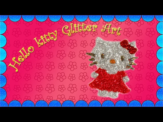 Hello Kitty Glitter Cat