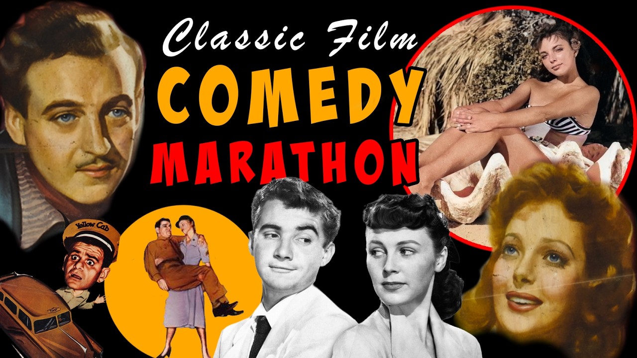 CLASSIC FILM - Hidden Gems COMEDY MARATHON - Over 7 HOURS!