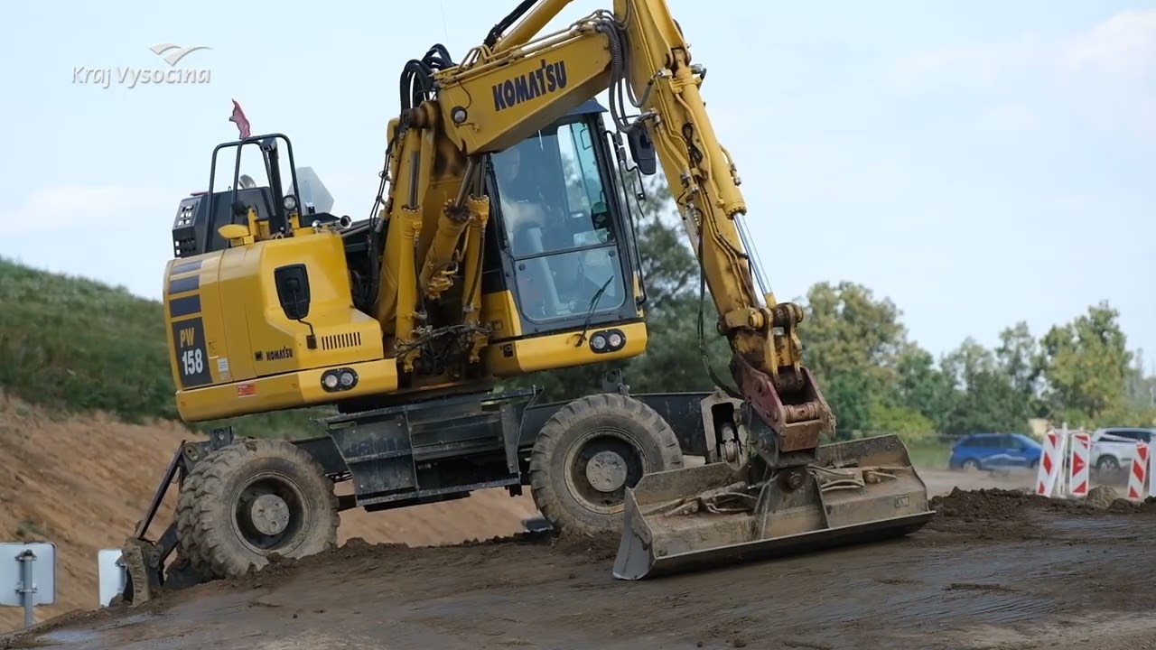 Výstavba JV obchvatu Jihlavy, části JIH