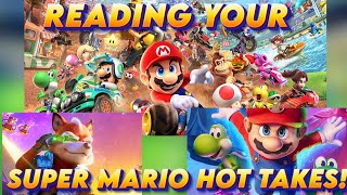 READING YOUR SUPER MARIO HOT TAKES! FOX McCLOUD in MARIO GALAXY MOVIE!