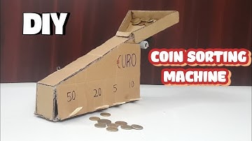 How to make coin sorting machine | DIY innovations | School projects | Science projects | Simple DIY