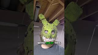 springtrap jason mask diy #shorts #fnaf #halloween