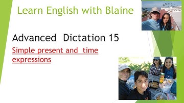 English Listening practice: Advanced Dictation 15