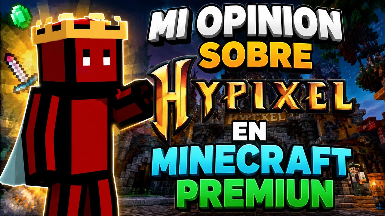 その他 Minecraft Hypixel MI OPINION DE HYPIXEL EN MINECRAFT PREMIUM - YouTube