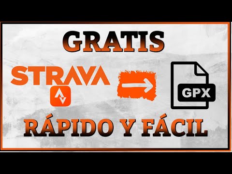 Cómo descargar GRATIS una actividad de Strava a GPX