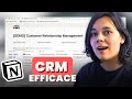 Simplifiez votre gestion crm grce  notion  modle gratuit