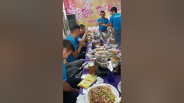 Trưởng phòng kỹ thuật phát biểu Tất Niên Công ty Triệu Lâm 2022