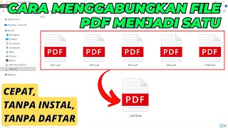 How to Merge PDF Files Into One Without Installing Additional Applications