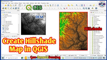 How to Create Hillshade in QGIS | DEM to 3D Terrain Map |