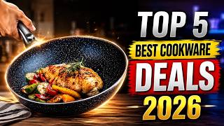 🔥 TOP 5 BEST COOKWARE PRIME DAY DEALS 2026 🍳 | Save BIG on Nonstick & Ceramic Cookware! 💰 screenshot 4
