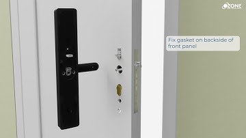 3D Product Animation | Smart Lock Installation