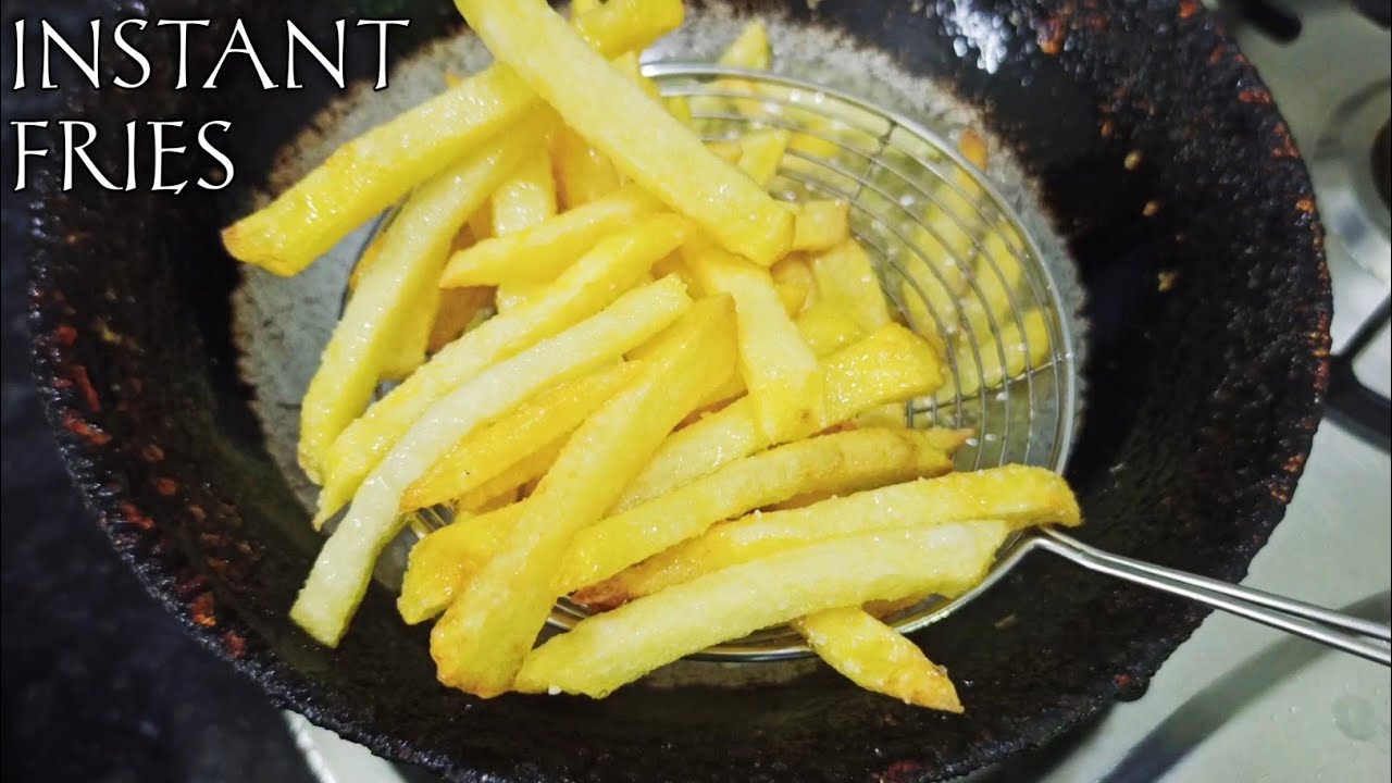 Instant French Fries recipe by Food fever | French fries recipe - YouTube