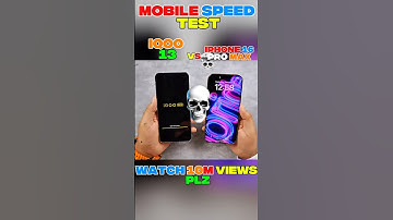🥶 IQOO 13 VS IPHONE 16 PRO MAX SPEED TEST!! 😱