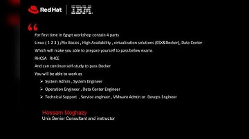 Workshop Aix Linux Docker