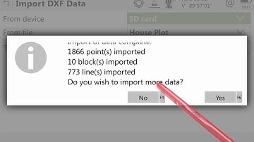 DXF files 1 (Importing method)