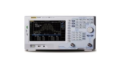 Rigol DSA815-TG Unboxing
