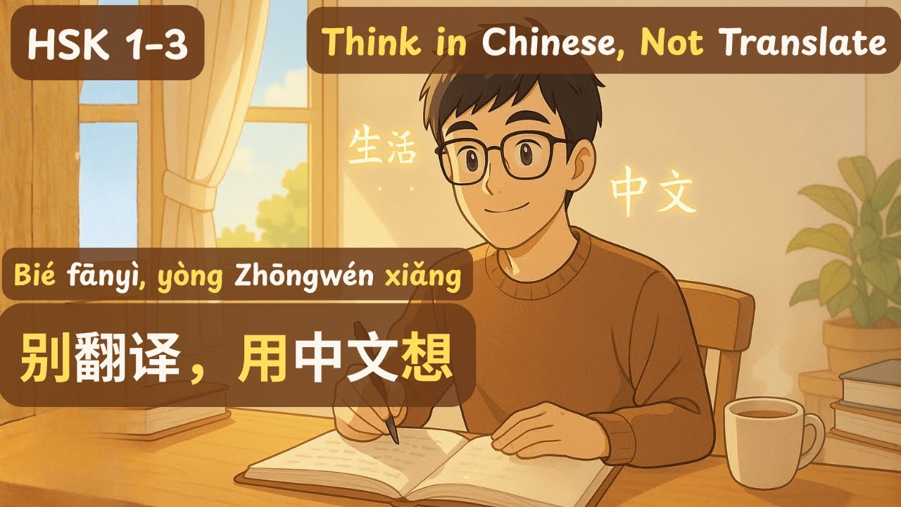 Think in Chinese, Not Translate | 别翻译，用中文想 - Bié fānyì, yòng Zhōngwén xiǎng | Chinese Podcast