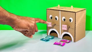HOW TO MAKE CANDY VENDING MACHINE AT HOME |A1INVENTION |