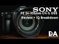 Sony FE 24-105mm f/4 G OSS:  Review and IQ Breakdown | 4K