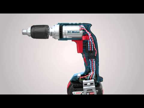 Bosch GSR 18 V-EC TE akumulatorski odvrtač za suvu gradnju, 2x2.0Ah - video 17