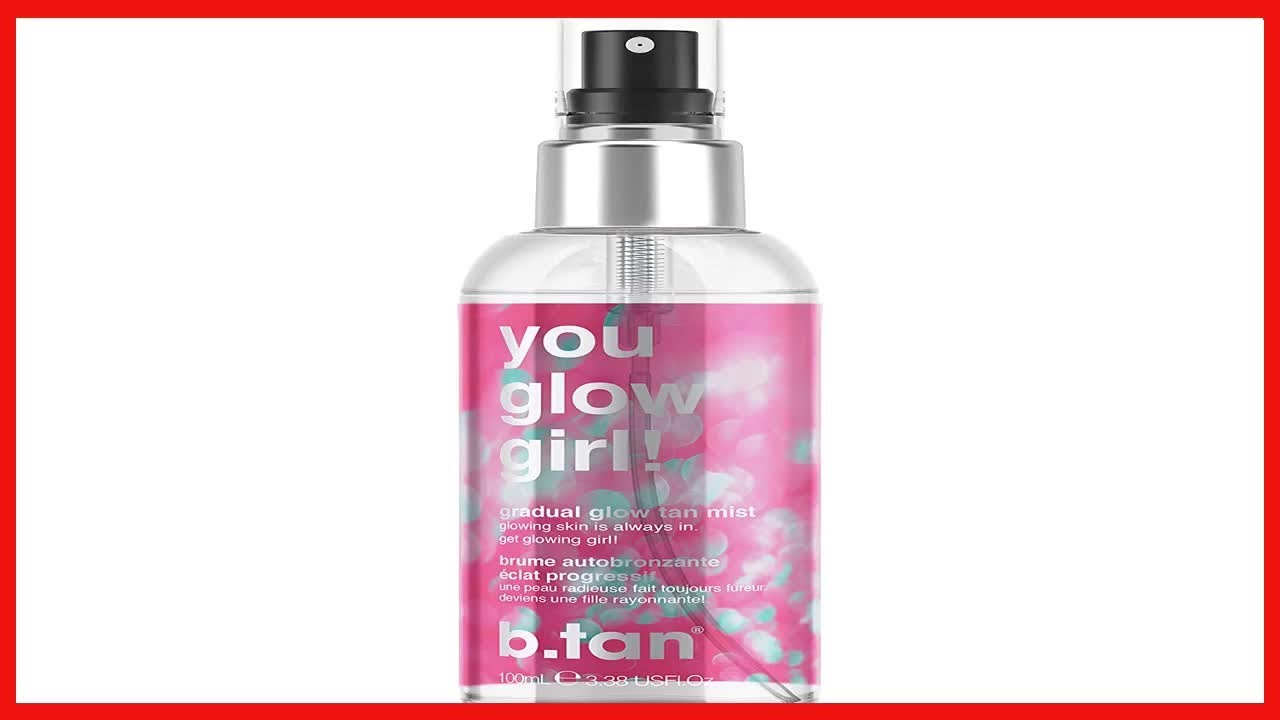 b tan Face Self Tanner  You Glow Girl Face Tanner Spritz   Lightweight, Daily Gradual Sunless Tanne