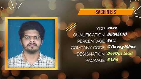 JSPIDERS BASAVANAGUDI | STUDENT TESTIMONIAL | PLACED AS DEVOPS LEAD