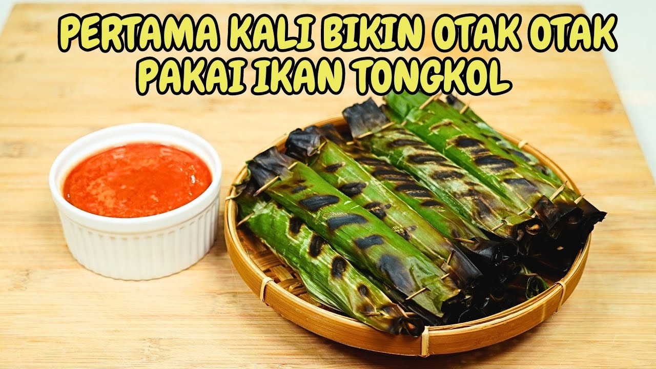 PERTAMA KALI BIKIN OTAK OTAK PAKAI IKAN TONGKOL RASANYA ENAK GA YA?