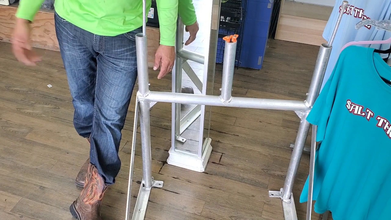 Beach Rod Holders Rig Consignment Gear Aluminum Rack YouTube