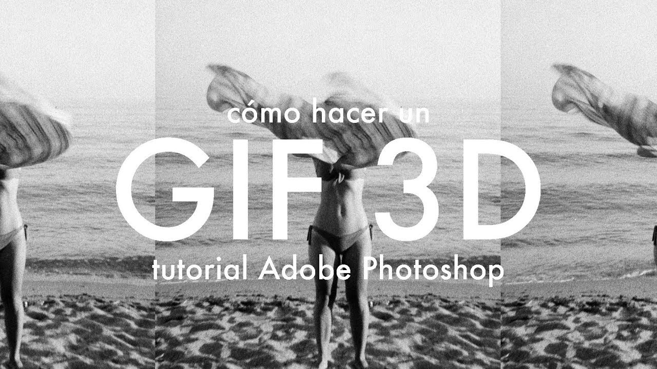 CÓMO HACER FOTOS 3D Tutorial GIF 3D NISHIKA YouTube
