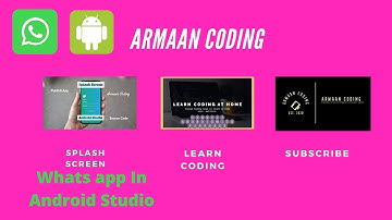 how to create a messaging app like whatsapp in android studio