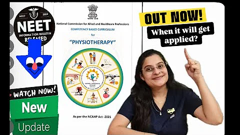 “NEW BPT CURRICULUM 2025!😳”NEET Mandatory 😱| Must Watch #physiotherapyindia #thephysiodose