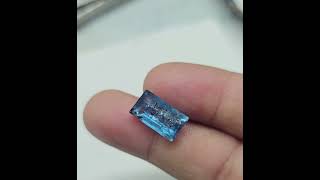 natural sky blue kyanite for Jewelry Making ring size rectangle https://dk27gemstone.etsy.com