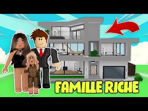 UNE FAMILLE RICHE M'ADOPTE !! Brookhaven RP 🏡