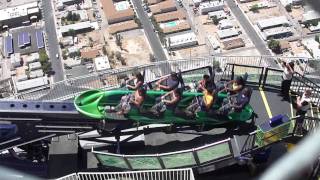 Las Vegas Stratosphere Hotel XScream Ride (HD)