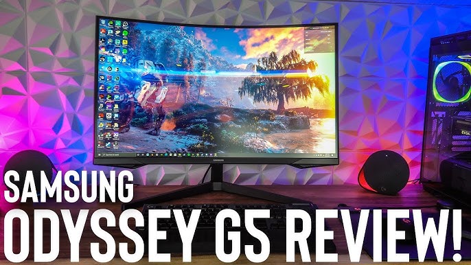 32 G5 Odyssey Gaming Monitor With 1000R Curved Screen