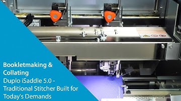 Duplo iSaddle 5.0 - Traditional stitcher built for today