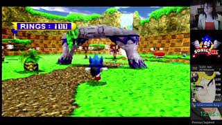 First Attempt Sonic Jam All Missions Speedrun 14:38.67 USA Sega Saturn Console