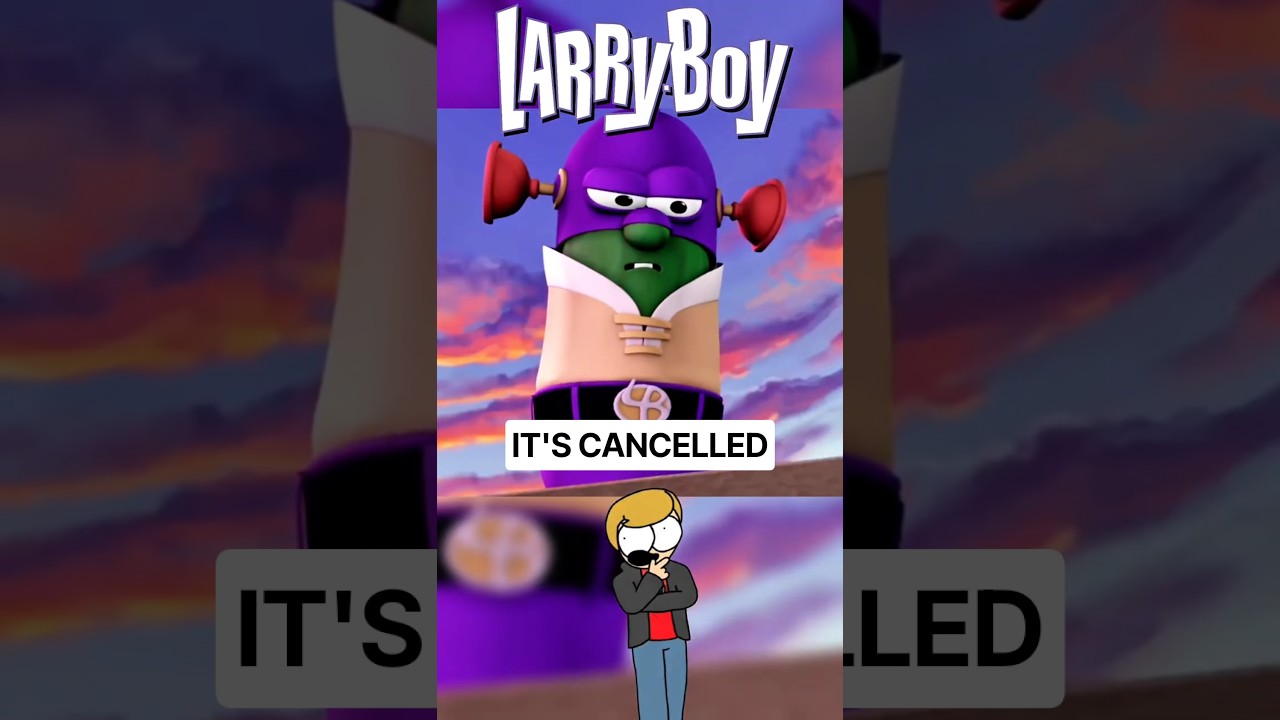 LarryBoy Was Cancelled #movie #animation #veggietales #larryboy