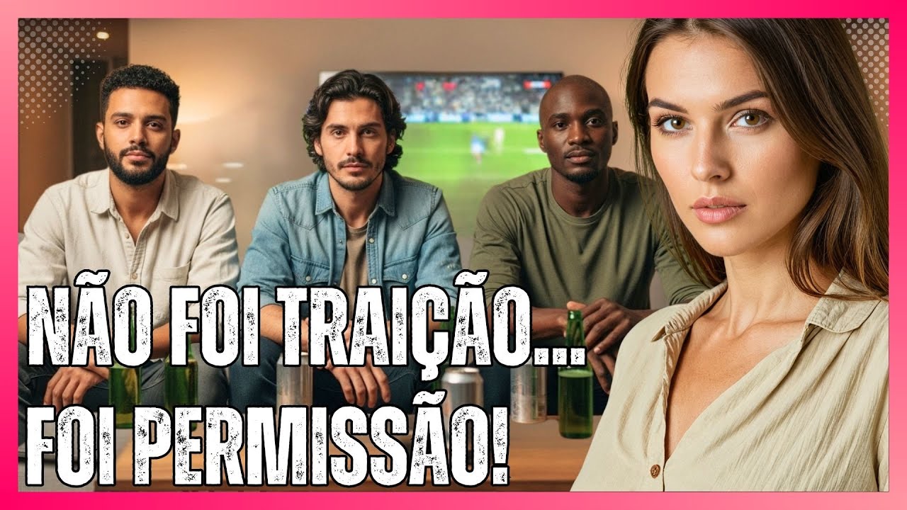 MEU MARIDO, 2 AMIGOS E UM JOGO NA TV... Mas O QUE ACONTECEU NO SOFÁ foi MUITO ALÉM...