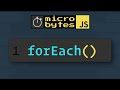 JavaScript Array forEach in 90 Seconds #JavaScriptJanuary